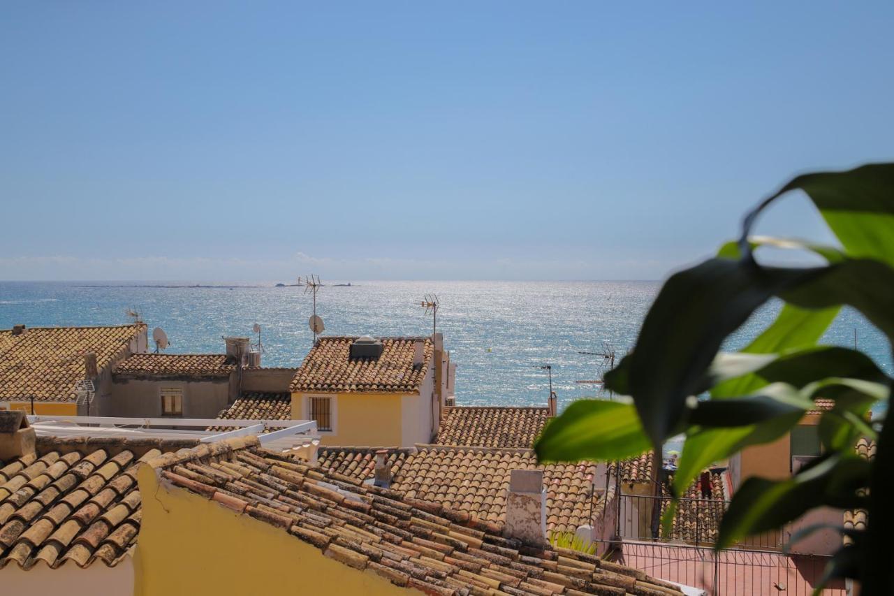 La Vila Feliz, Gemuetliche Private Duplex-Ferienwohnung Im Typischen Fischerhaus Mit Fantastischem Meerblick Вилахойоса Екстериор снимка